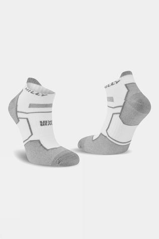 Hilly Twin Skin Socklet Med Socks White/Grey Marl