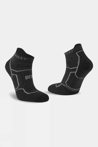 Hilly Twin Skin Socklet Med Socks Black/Anthracite