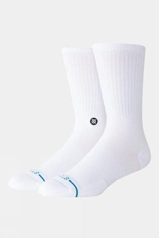 Stance Mens Icon Socks White/Black
